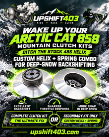 Cat 858 Secondary Only Backshift Deep Snow Kit