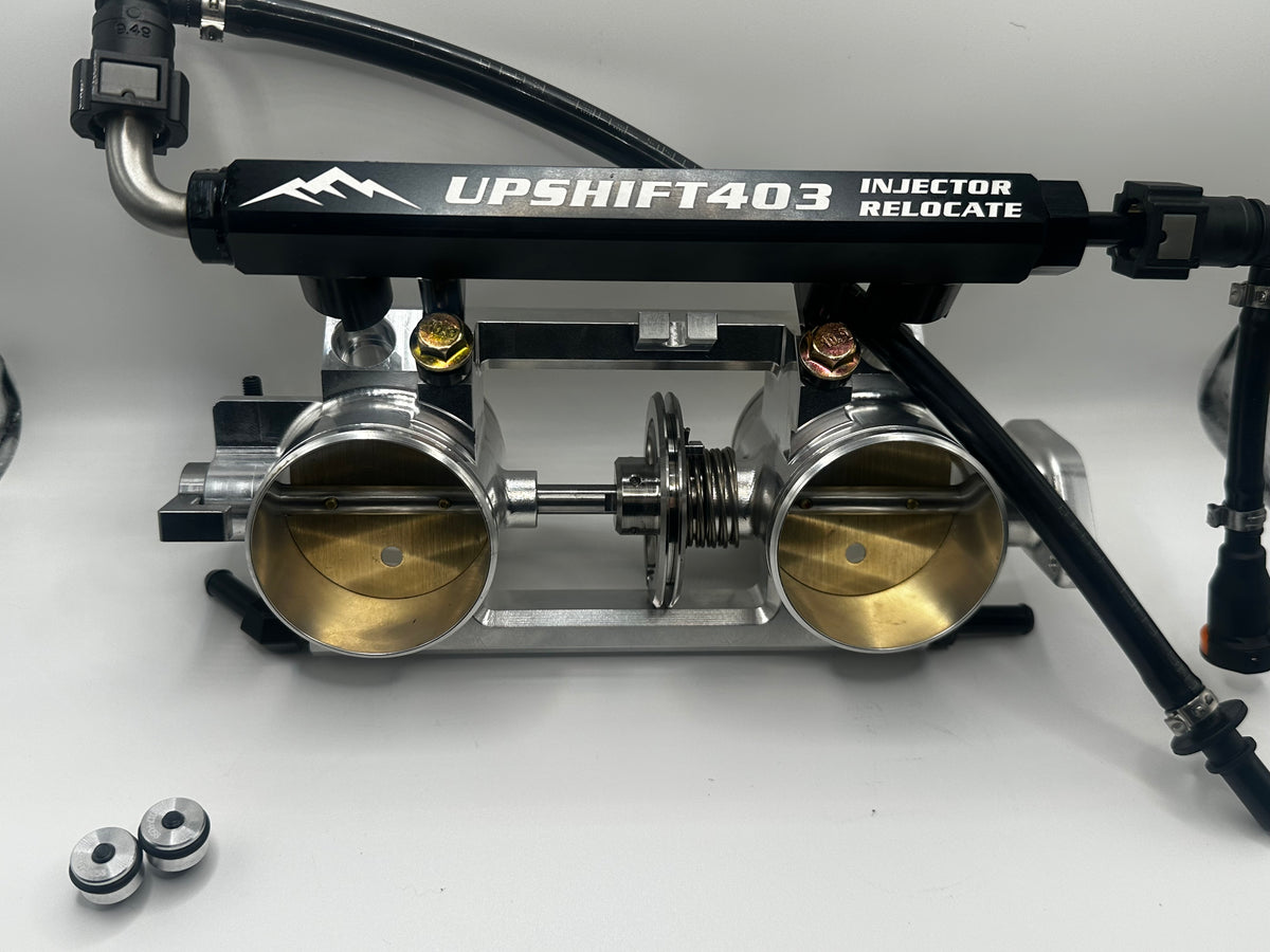 Body Injector Engine Throttle Body Injector Relocate Kit (54 x 52) - 2025 to 2019 ONLY ...