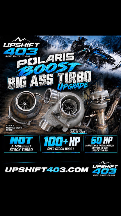 Polaris Factory Boost BIG Turbo Upgrade